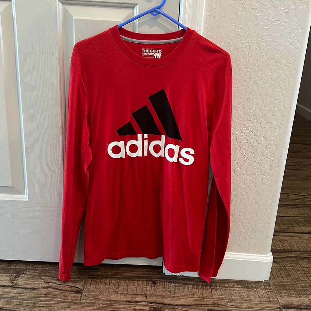 Adidas men’s long sleeved t shirt